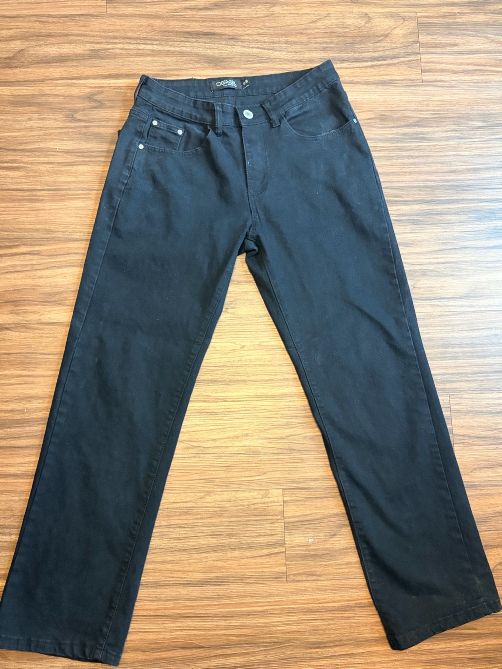 Men's Black Regular Fit Jeans 30x30